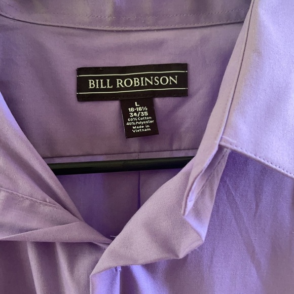 Bull Robison dress shirt 16-16 1/2 - 34/35 size L - Picture 2 of 2
